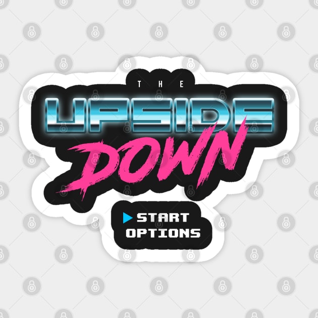 The Upside Down Sticker by lockdownmnl09